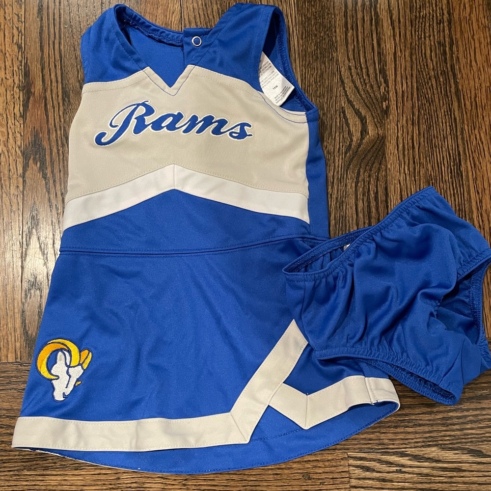 Rams Cheerleading Outfit